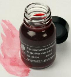 image: Artemis Pflanzen-Aquarellfarbe karminrot 50 ml