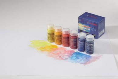 image: Stockmar Aquarellfarben Grundsortiment - 6 Farben